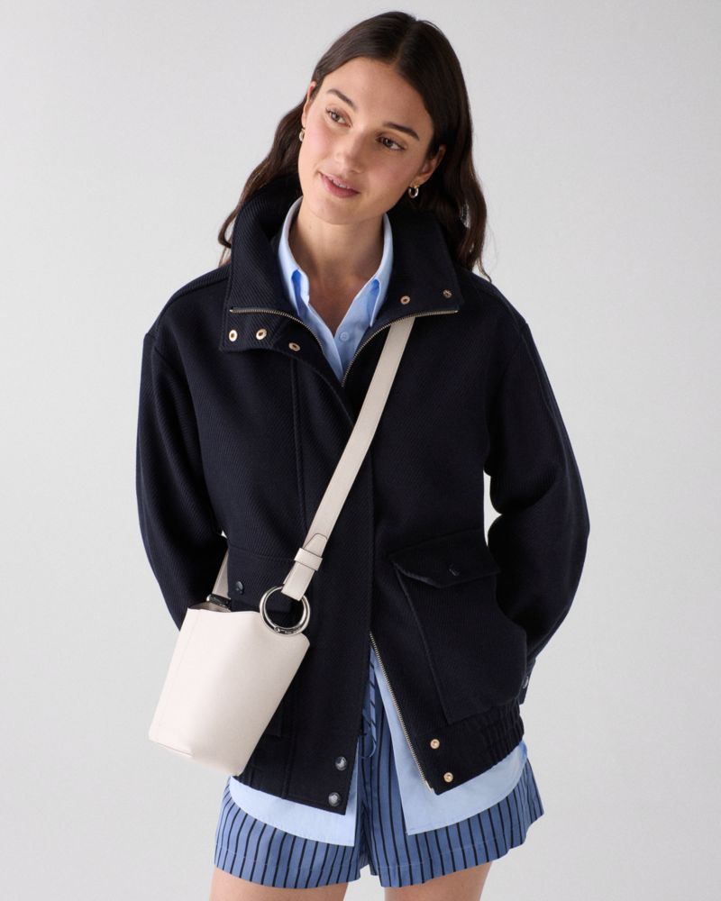 Kate Spade Outlet Halo Mini Leather Bucket Bag - Preorder
