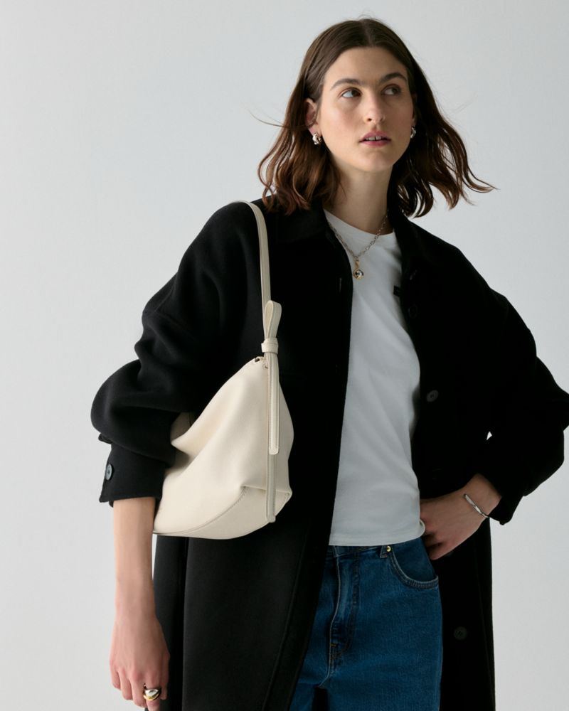 Kate Spade Outlet Loop Large Leather Shoulder Bag - Preorder