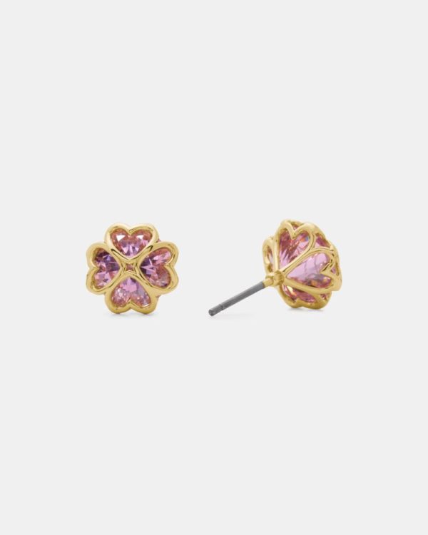 Kate Spade Outlet Something Sparkly Spade Studs - Preorder