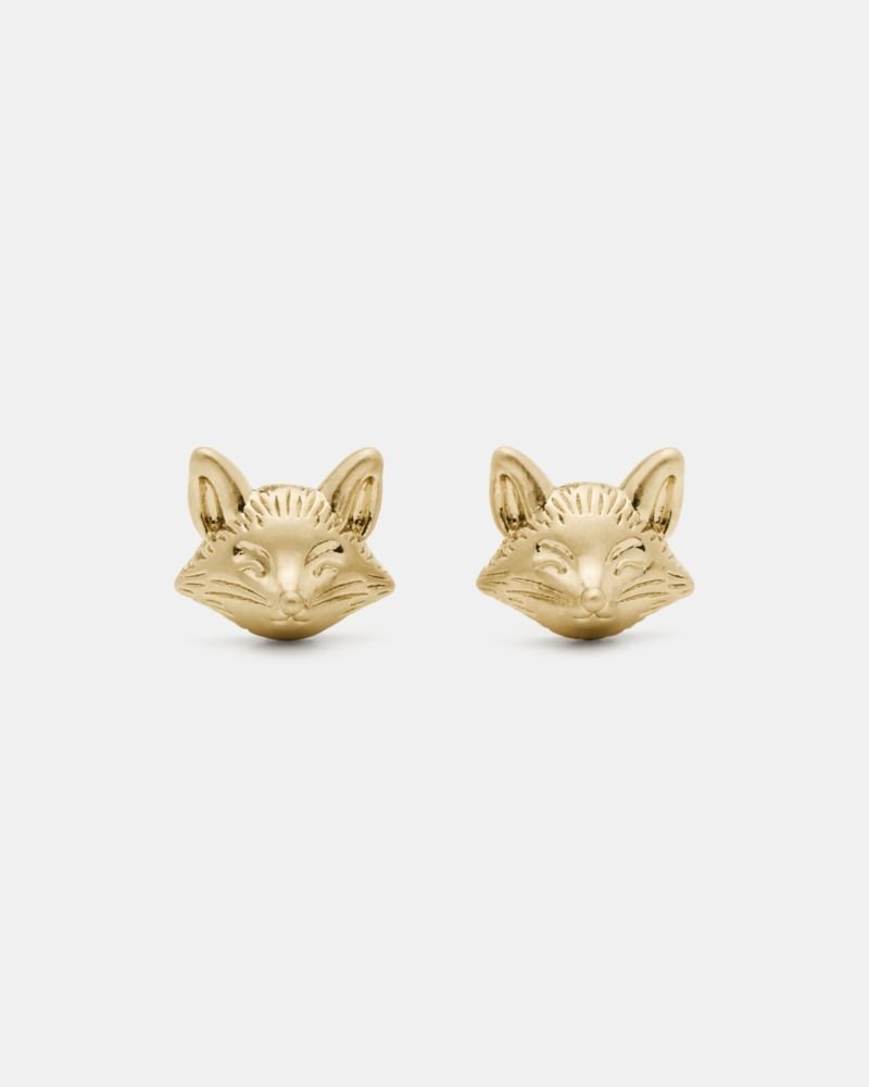 Kate Spade Outlet Critters Ginger Fox Studs - Preorder