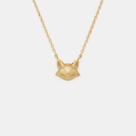 Kate Spade Outlet Critters Ginger Fox Pendant - Preorder — Gold