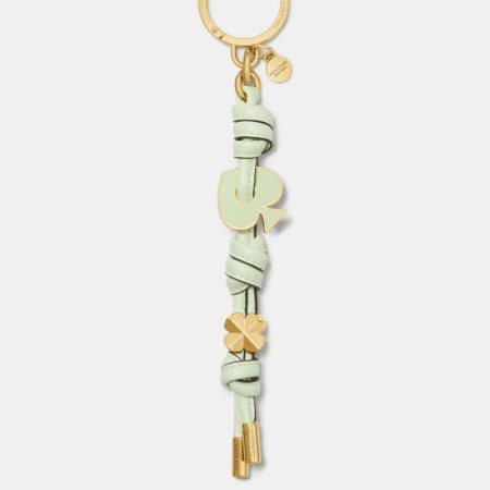 Kate Spade Outlet Enamel Spade Knott Bag Charm - Preorder — Lime Frosting