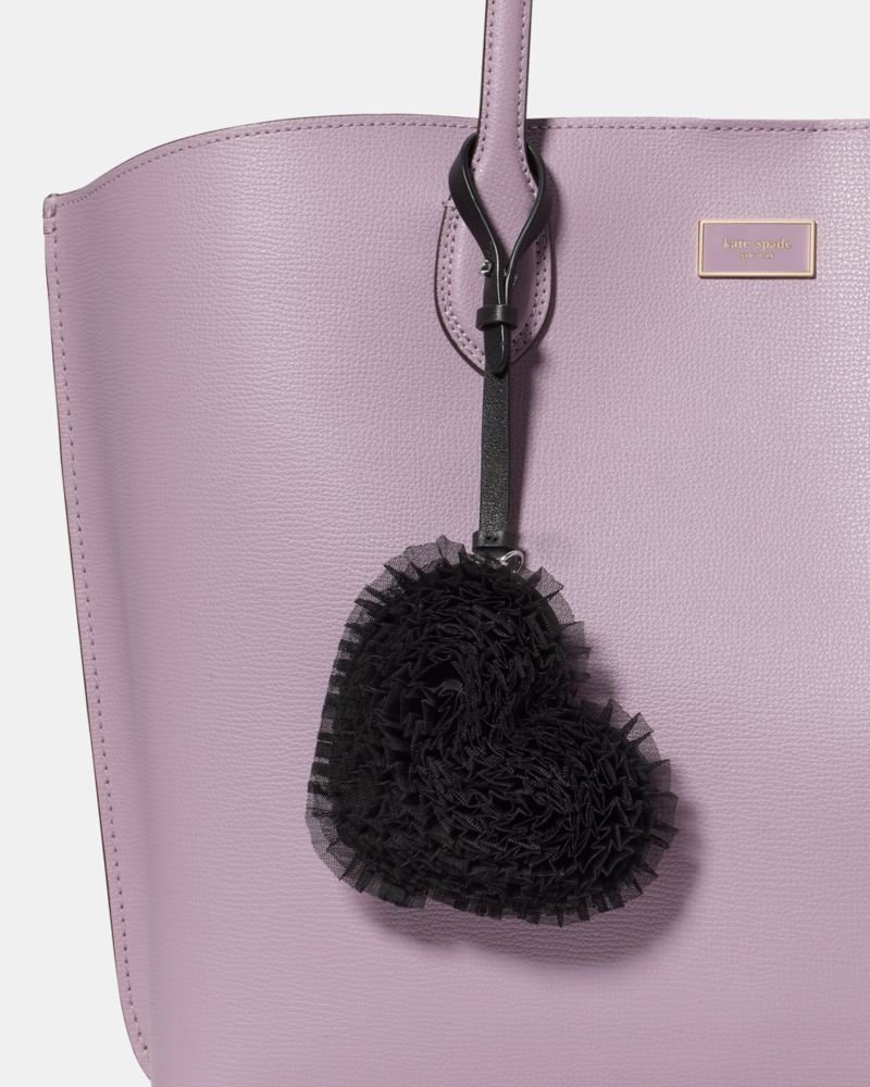 Kate Spade Outlet Charmed Tulle Heart Bag Charm - Preorder