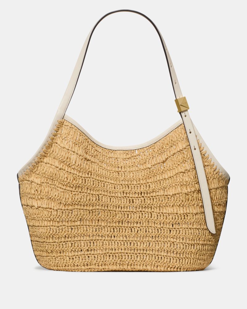 Kate Spade Outlet Deco Straw Tulip Tote Bag - Preorder