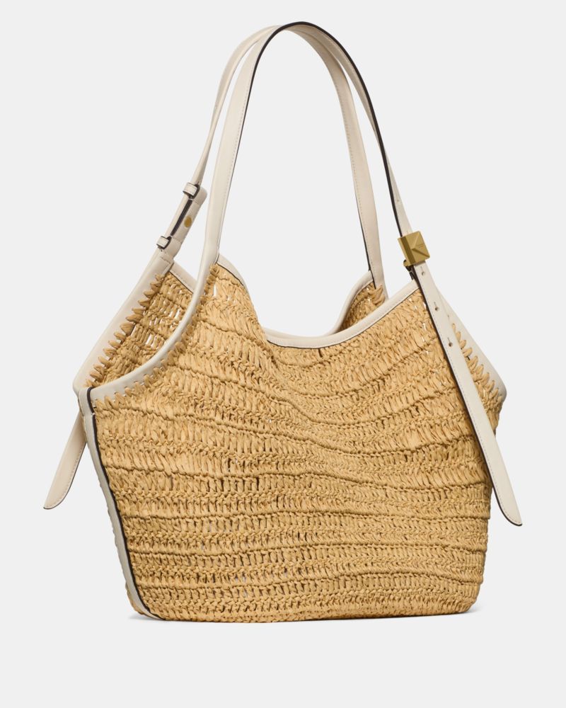 Kate Spade Outlet Deco Straw Tulip Tote Bag - Preorder - Image 3