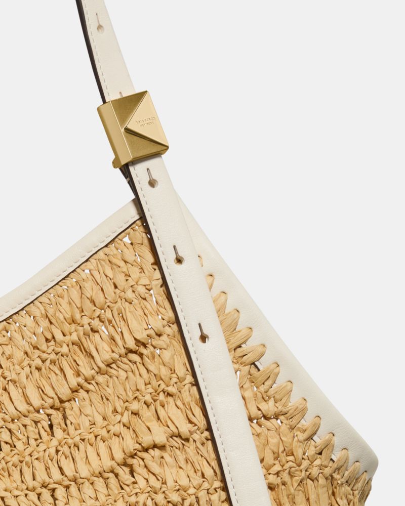 Kate Spade Outlet Deco Straw Tulip Tote Bag - Preorder - Image 6
