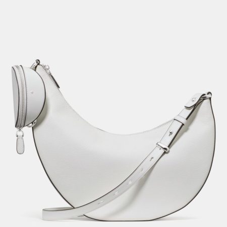 Kate Spade Outlet Duo Large Leather Crossbody Bag - Preorder — True White