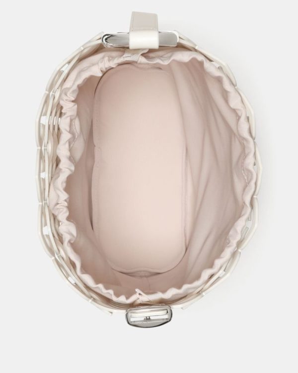 Kate Spade Outlet Halo Woven Leather Bucket Bag - Preorder