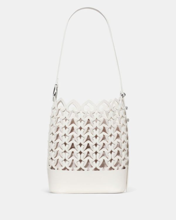 Kate Spade Outlet Halo Woven Leather Bucket Bag - Preorder