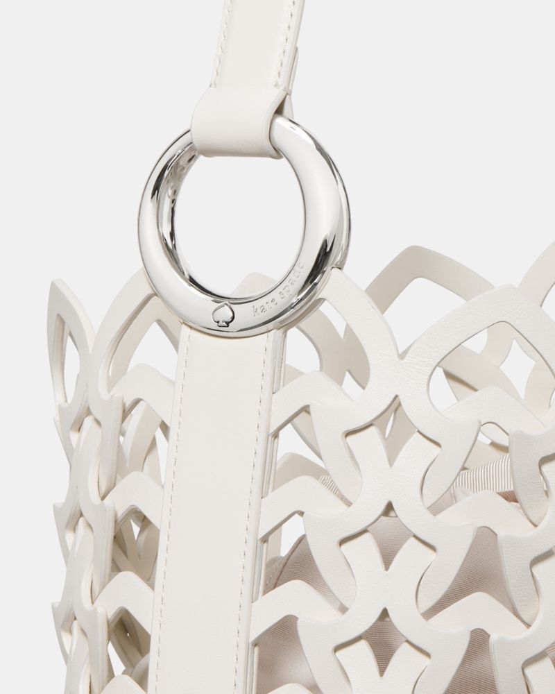 Kate Spade Outlet Halo Woven Leather Bucket Bag - Preorder