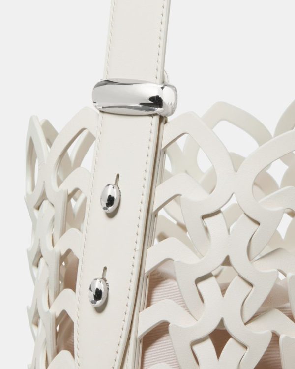 Kate Spade Outlet Halo Woven Leather Bucket Bag - Preorder
