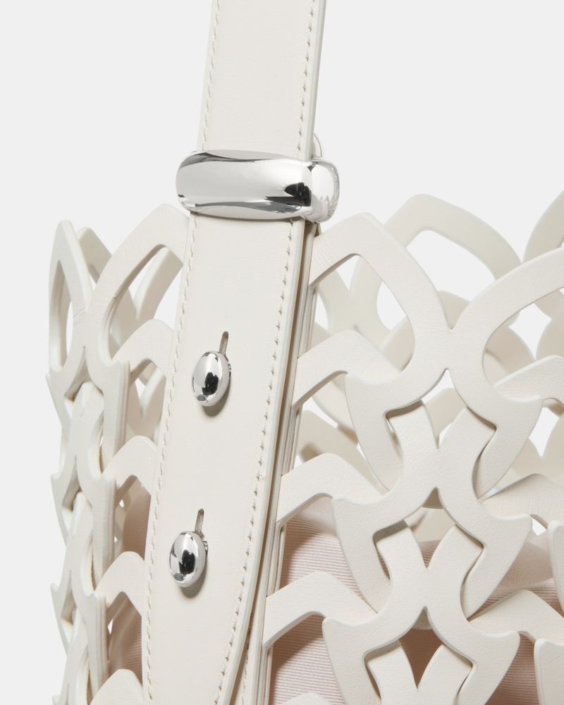 Kate Spade Outlet Halo Woven Leather Bucket Bag - Preorder