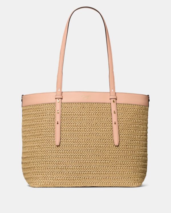 Kate Spade Outlet Do It All Straw Tote Bag - Preorder