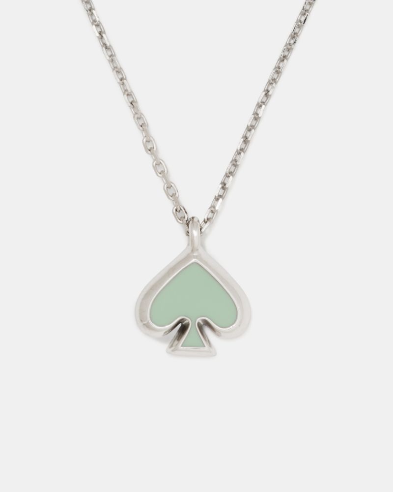 Kate Spade Outlet Everyday Spade Enamel Mini Pendant - Preorder