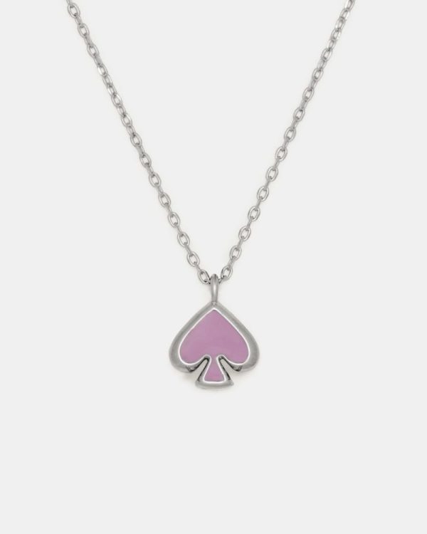 Kate Spade Outlet Everyday Spade Enamel Mini Pendant - Preorder