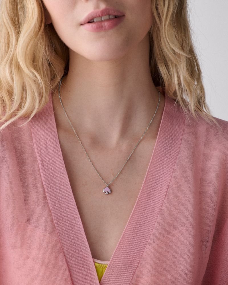 Kate Spade Outlet Everyday Spade Enamel Mini Pendant - Preorder