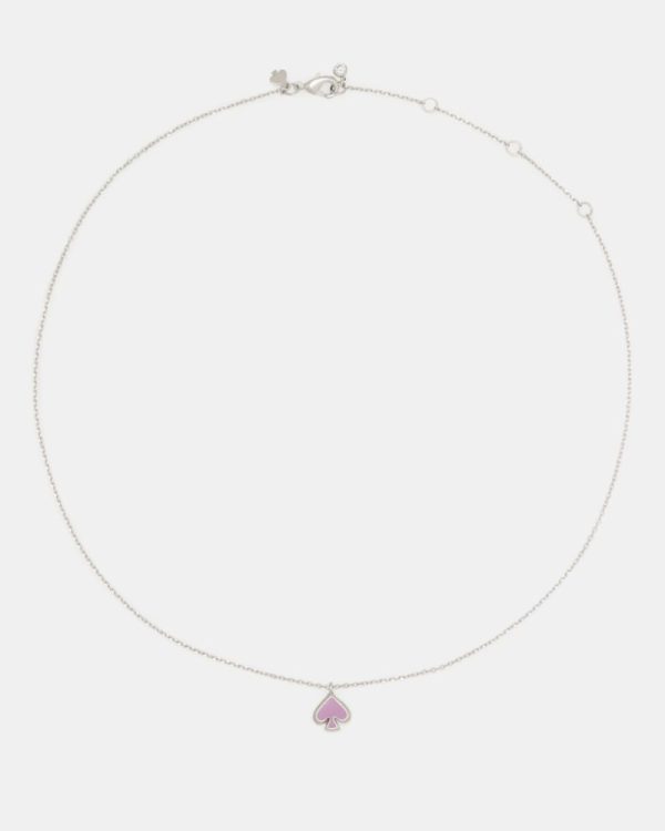 Kate Spade Outlet Everyday Spade Enamel Mini Pendant - Preorder
