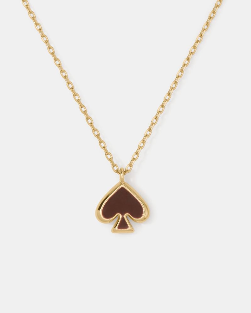 Kate Spade Outlet Everyday Spade Enamel Mini Pendant - Preorder