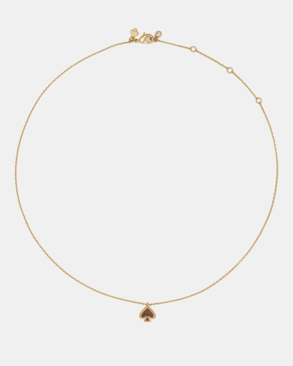 Kate Spade Outlet Everyday Spade Enamel Mini Pendant - Preorder
