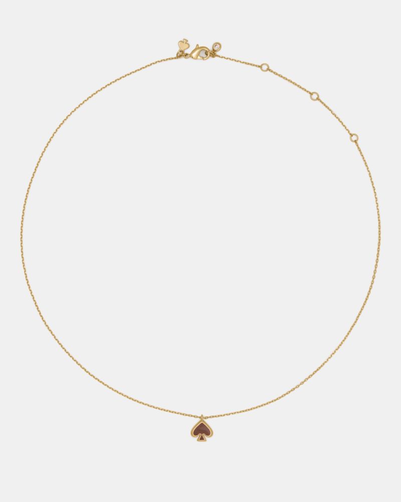 Kate Spade Outlet Everyday Spade Enamel Mini Pendant - Preorder
