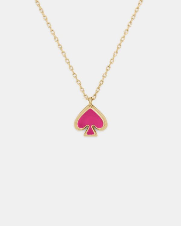 Kate Spade Outlet Everyday Spade Enamel Mini Pendant - Preorder