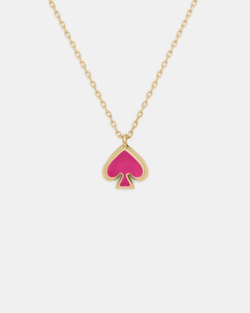 Kate Spade Outlet Everyday Spade Enamel Mini Pendant - Preorder