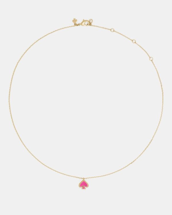 Kate Spade Outlet Everyday Spade Enamel Mini Pendant - Preorder