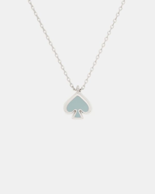 Kate Spade Outlet Everyday Spade Enamel Mini Pendant - Preorder