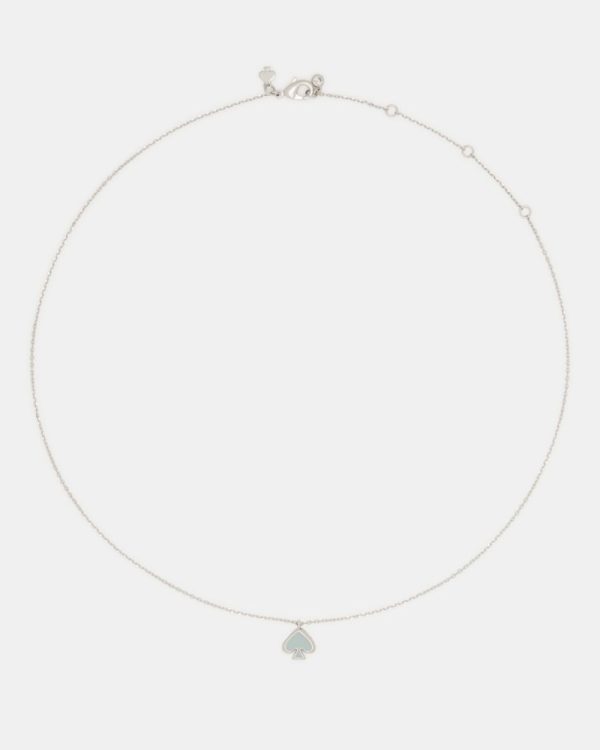 Kate Spade Outlet Everyday Spade Enamel Mini Pendant - Preorder