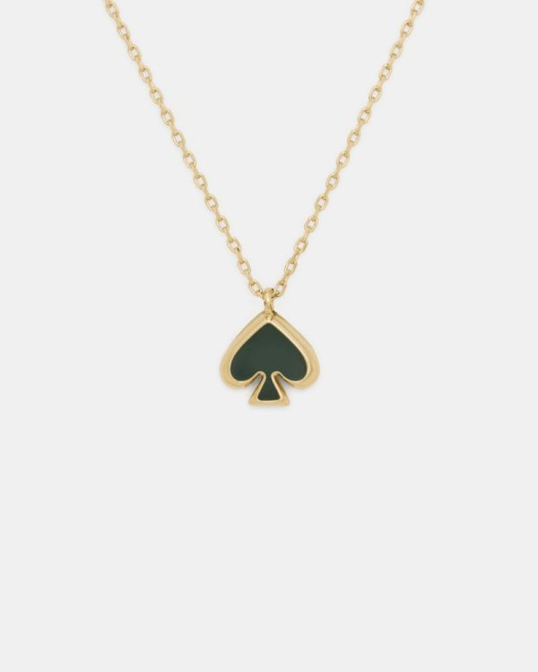 Kate Spade Outlet Everyday Spade Enamel Mini Pendant - Preorder