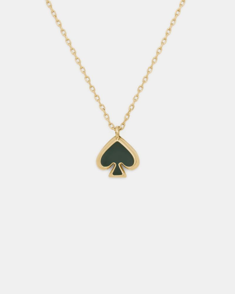 Kate Spade Outlet Everyday Spade Enamel Mini Pendant - Preorder