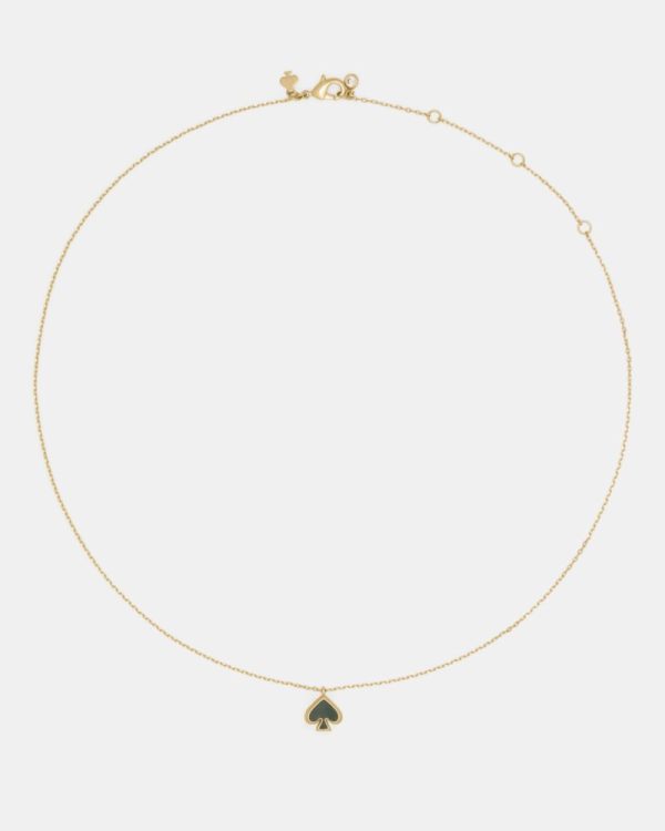 Kate Spade Outlet Everyday Spade Enamel Mini Pendant - Preorder