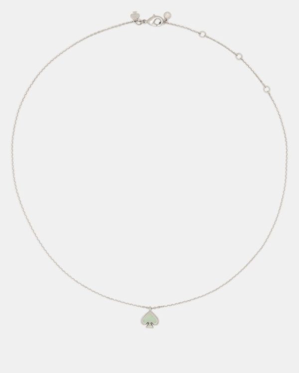 Kate Spade Outlet Everyday Spade Enamel Mini Pendant - Preorder