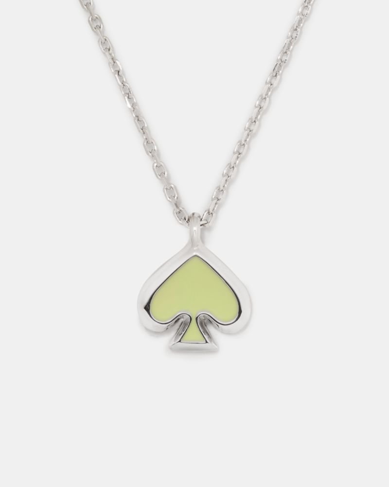 Kate Spade Outlet Everyday Spade Enamel Mini Pendant - Preorder