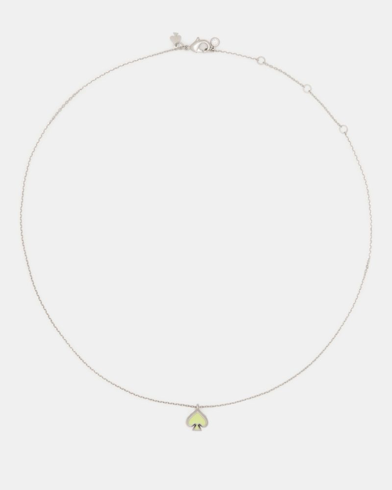 Kate Spade Outlet Everyday Spade Enamel Mini Pendant - Preorder