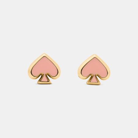 Kate Spade Outlet Everyday Spade Enamel Studs - Preorder — Pink