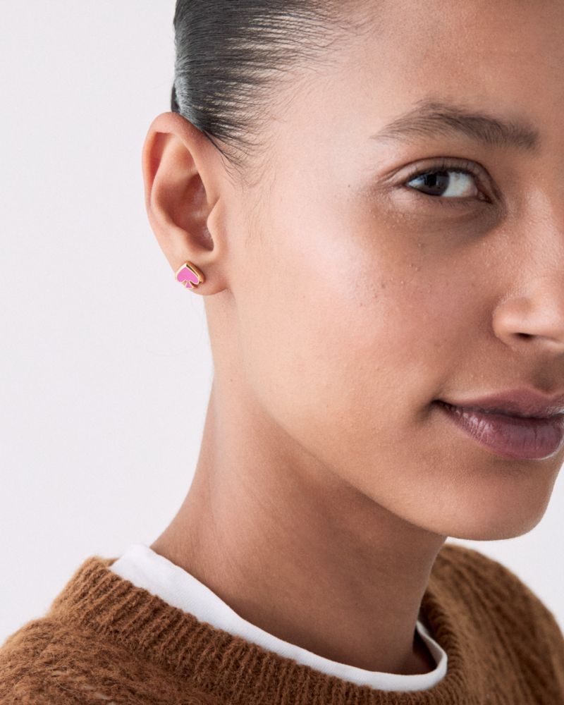 Kate Spade Outlet Everyday Spade Enamel Studs - Preorder