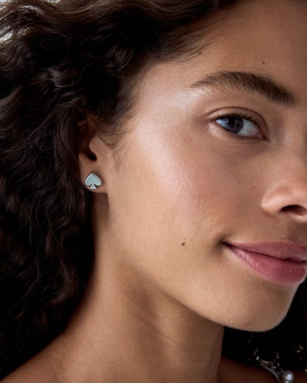 Kate Spade Outlet Everyday Spade Enamel Studs - Preorder