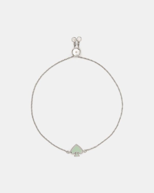 Kate Spade Outlet Everyday Spade Enamel Slider Bracelet - Preorder