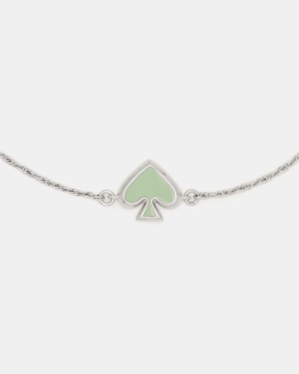 Kate Spade Outlet Everyday Spade Enamel Slider Bracelet - Preorder