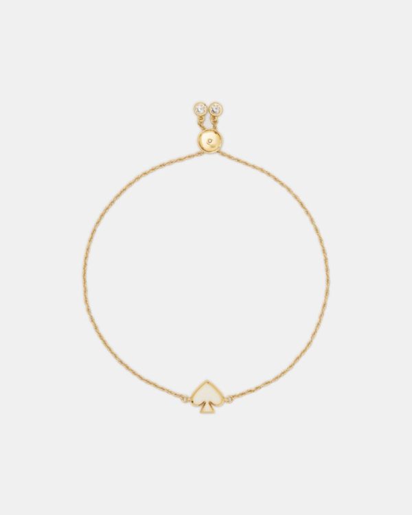 Kate Spade Outlet Everyday Spade Enamel Slider Bracelet - Preorder