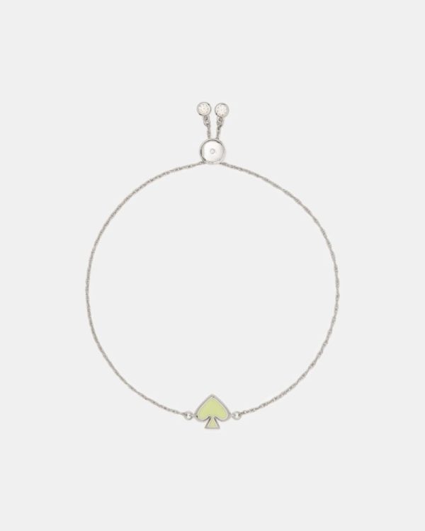 Kate Spade Outlet Everyday Spade Enamel Slider Bracelet - Preorder