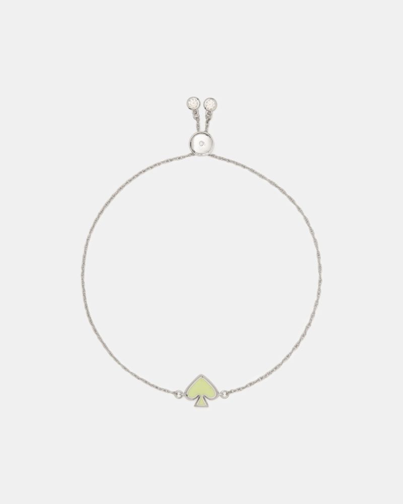 Kate Spade Outlet Everyday Spade Enamel Slider Bracelet - Preorder
