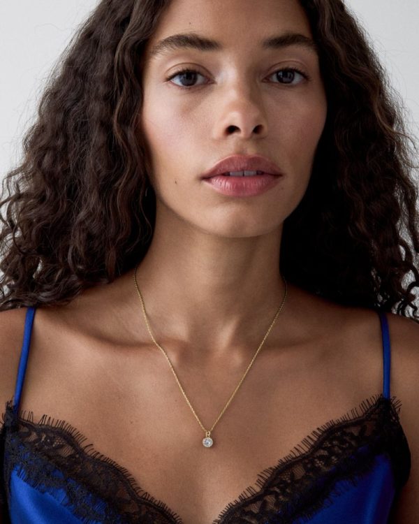 Kate Spade Outlet You're A Gem Pave Halo Pendant - Preorder