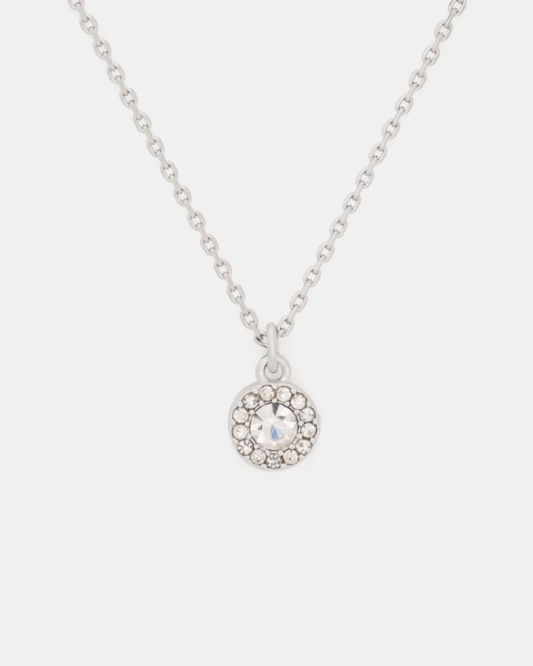 Kate Spade Outlet You're A Gem Pave Halo Pendant - Preorder