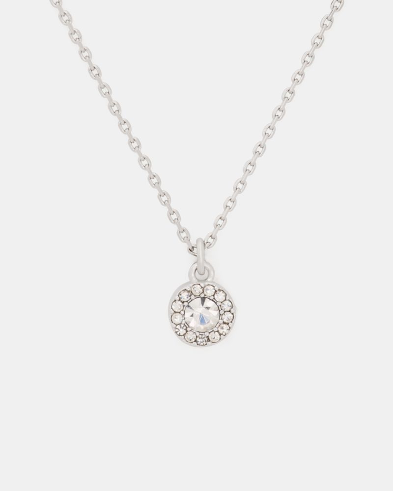 Kate Spade Outlet You're A Gem Pave Halo Pendant - Preorder - Image 2