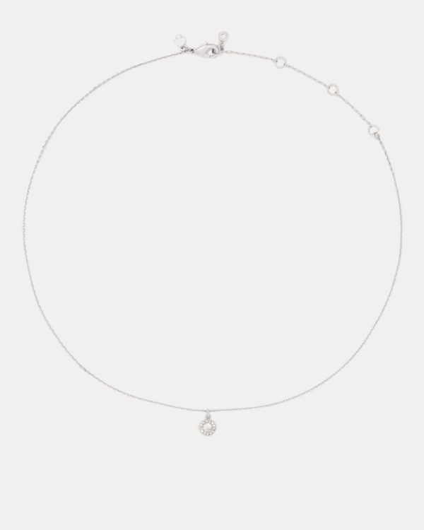 Kate Spade Outlet You're A Gem Pave Halo Pendant - Preorder
