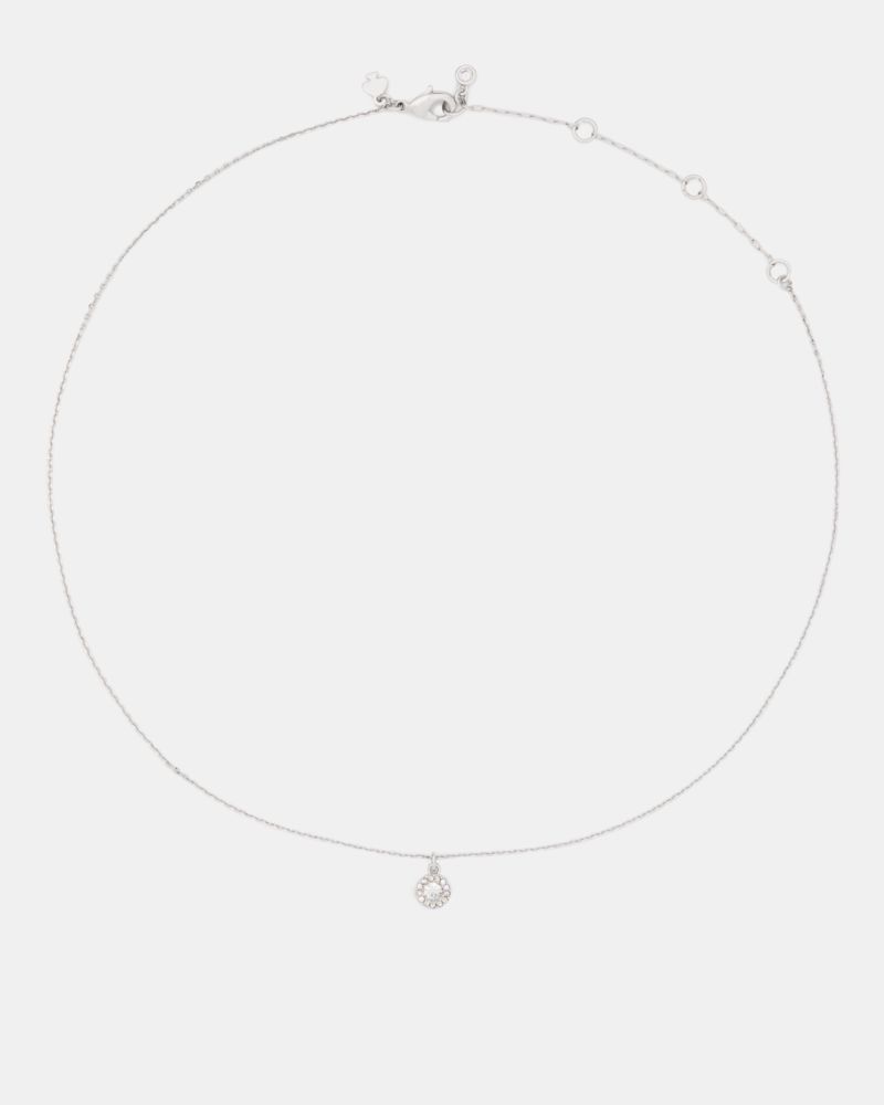 Kate Spade Outlet You're A Gem Pave Halo Pendant - Preorder - Image 6