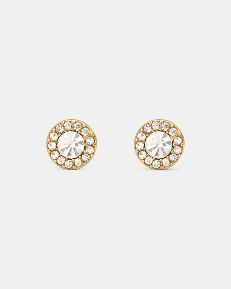 Kate Spade Outlet You're A Gem Pave Halo Studs - Preorder