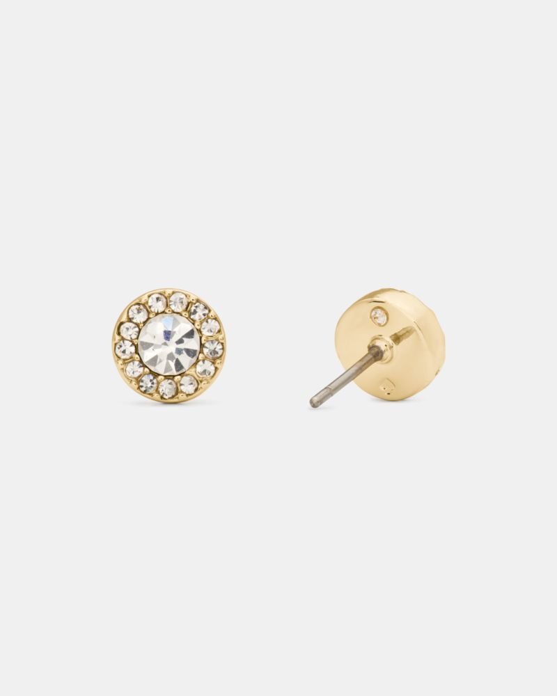 Kate Spade Outlet You're A Gem Pave Halo Studs - Preorder